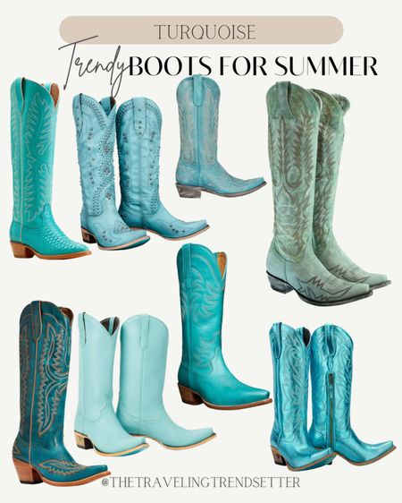 Turquoise boots - cowgirl boots - cowboy boots - country concert outfit idea - date night / gift idea - Nashville 

#LTKFestival #LTKStyleTip #LTKGiftGuide