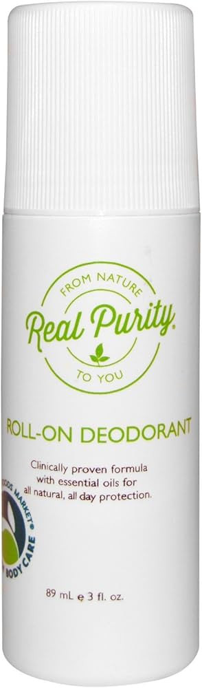 Real Purity, (2 Pack) Roll-On Deodorant | Amazon (US)