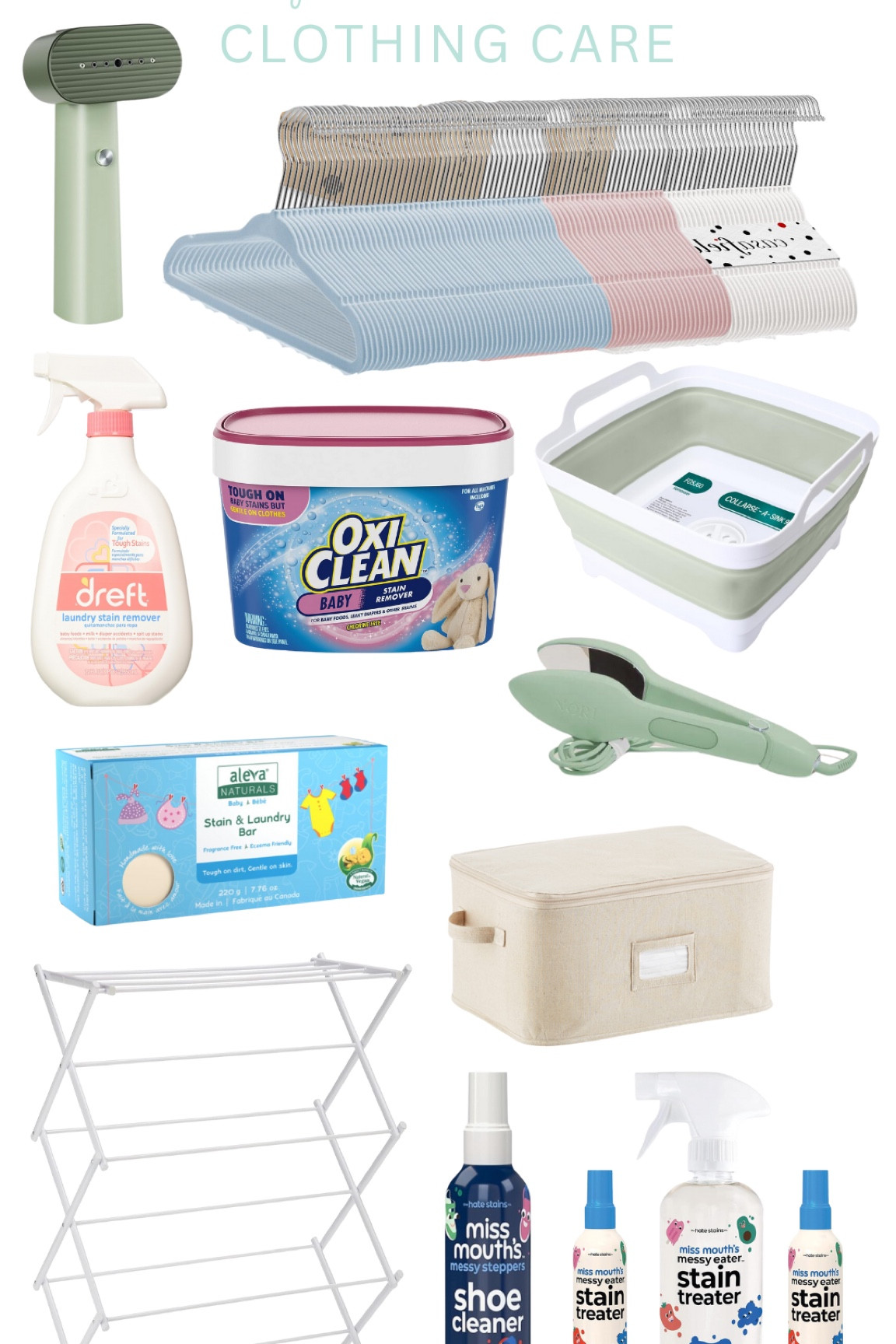 Megan & Claire’s Clothing Care Essentials 