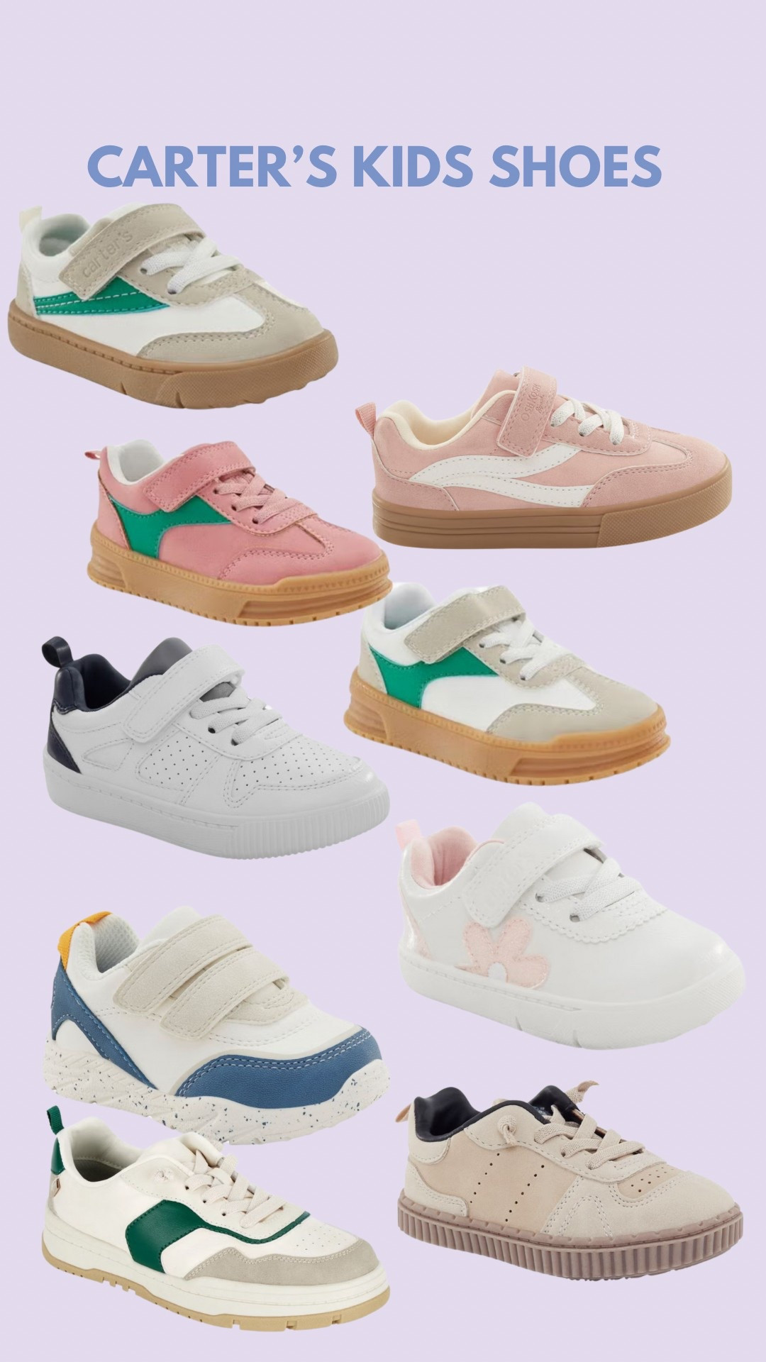 Carters has some really cute kids shoes at a great price! 

#LTKBaby #LTKKids #LTKFamily