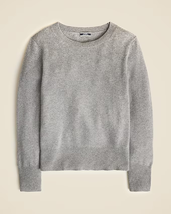 Cashmere classic-fit crewneck sweater | J. Crew US