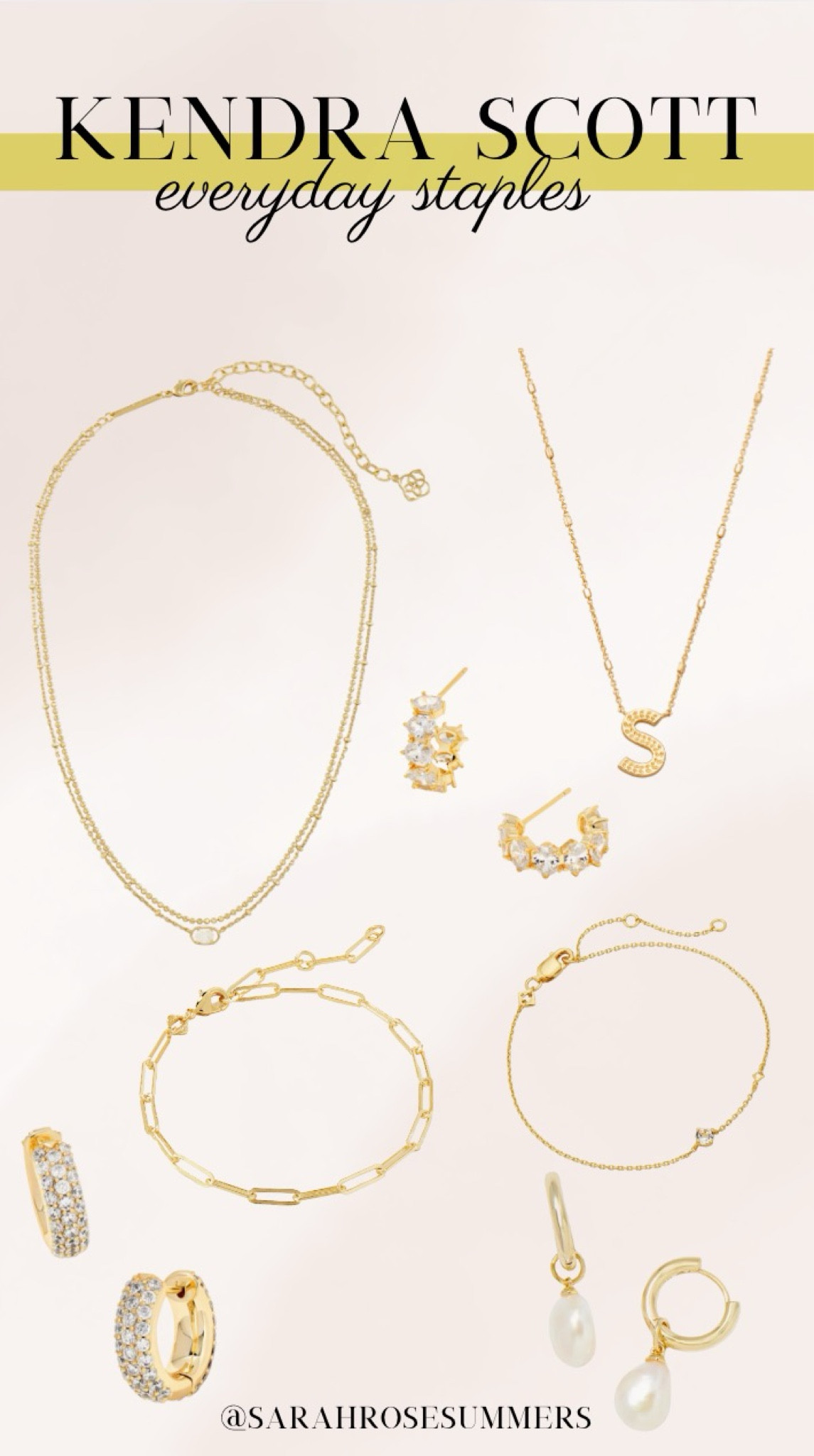 Kendra Scott yellow Friday sale. Everyday staple jewelry 40% off. Great Christmas gift for her 

#LTKSaleAlert #LTKStyleTip #LTKGiftGuide