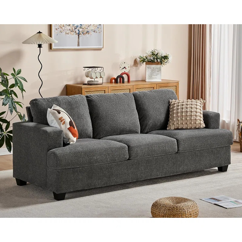 Berlinde 89" Upholstered 3 Seater Sofa | Wayfair North America