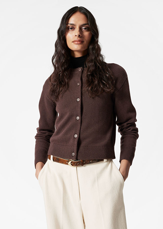 Boxy Merino Wool Cardigan | & Other Stories UK