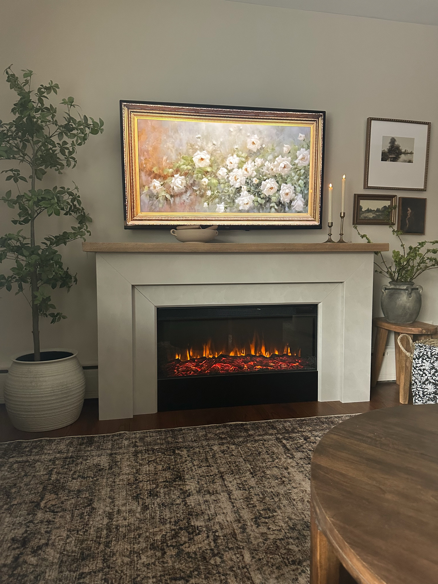 Dreamy Renter Friendly Fireplace

#LTKSaleAlert #LTKHome