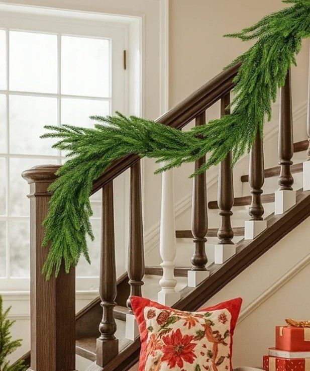 Set of two realistic Christmas garland 

#LTKHome #LTKSeasonal #LTKHoliday