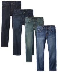 Boys Straight Jeans 4-Pack | The Children's Place  - MULTI CLR | The Children's Place