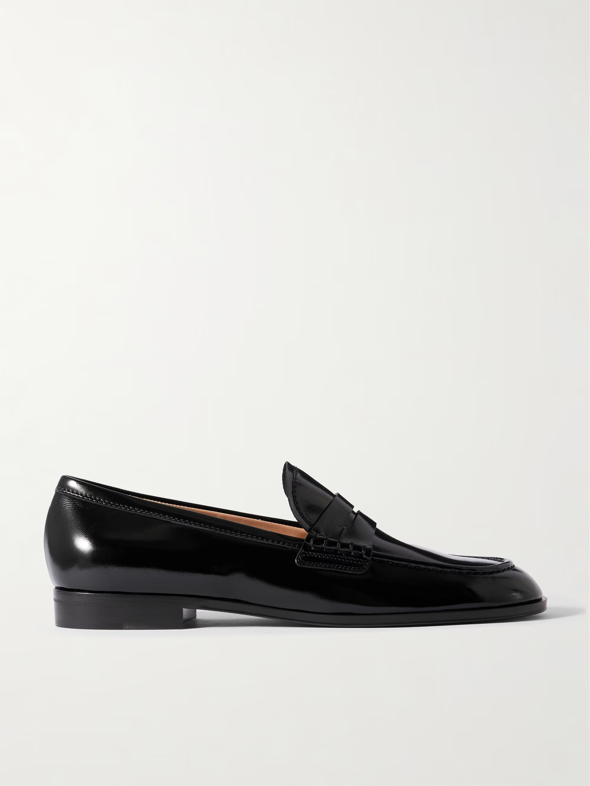 Georgie patent-leather loafers | NET-A-PORTER (UK & EU)