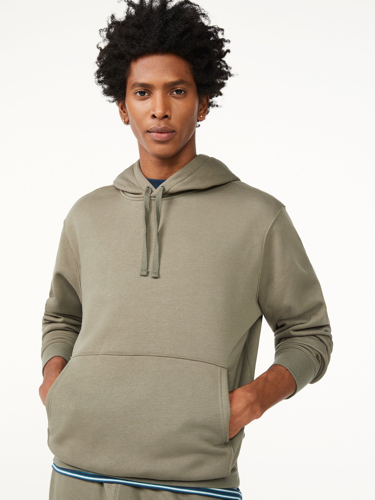 Free Assembly Men's Fleece Hoodie | Walmart (US)