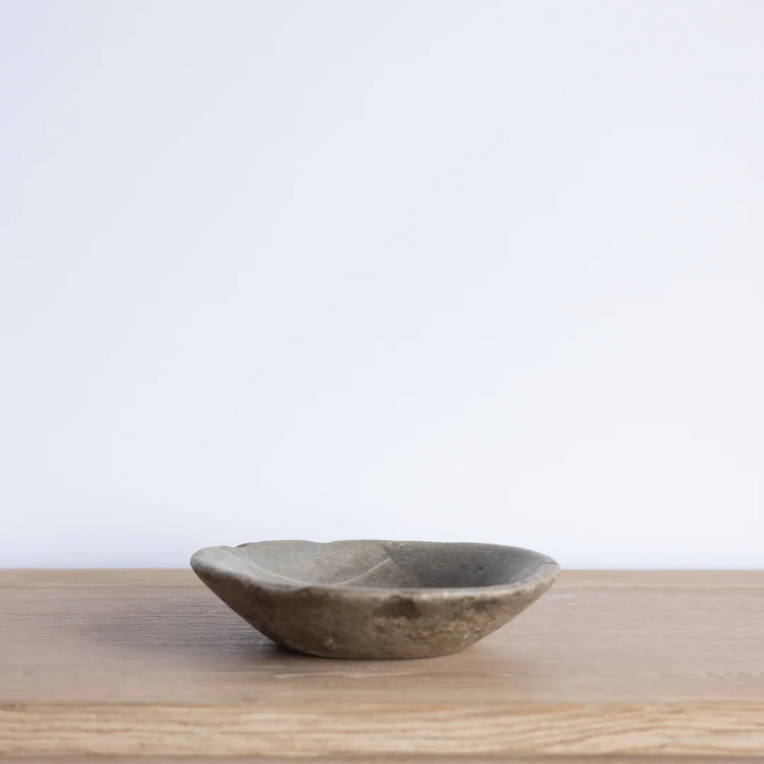 Vintage Grey Marble Bowl | By Luxe B Co | luxe bCO