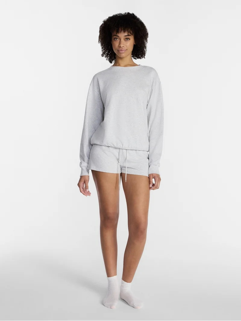 No Boundaries Women\u2019s and Women\u2019s Plus Sleepwear Thin Panel Short, Sizes XXS \u2013 3X | Walmart (US)