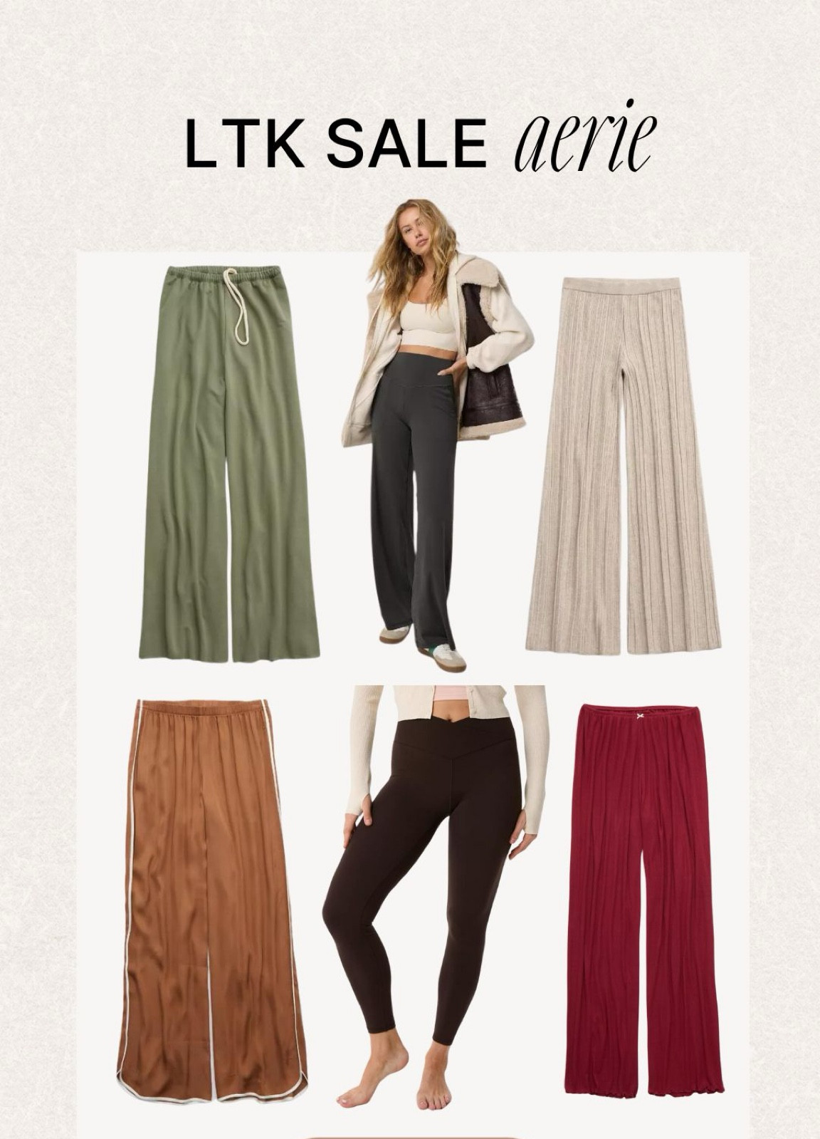 LTK fall sale 🫶🏼 aerie picks! Coziest sweatpants and leggings 

#LTKStyleTip #LTKFallSale