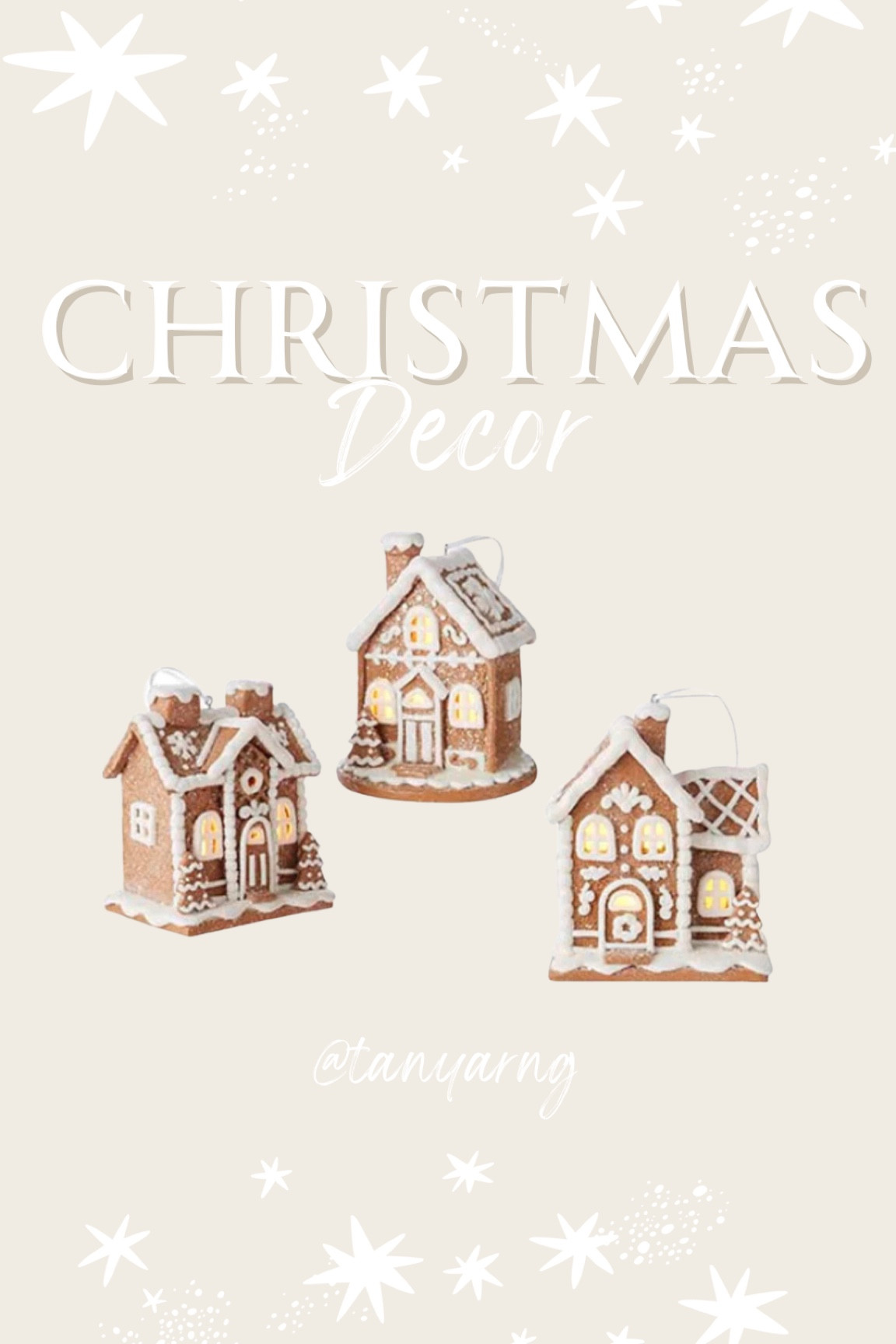 Gingerbread Christmas ornaments 

#LTKhome #LTKHoliday #LTKSeasonal