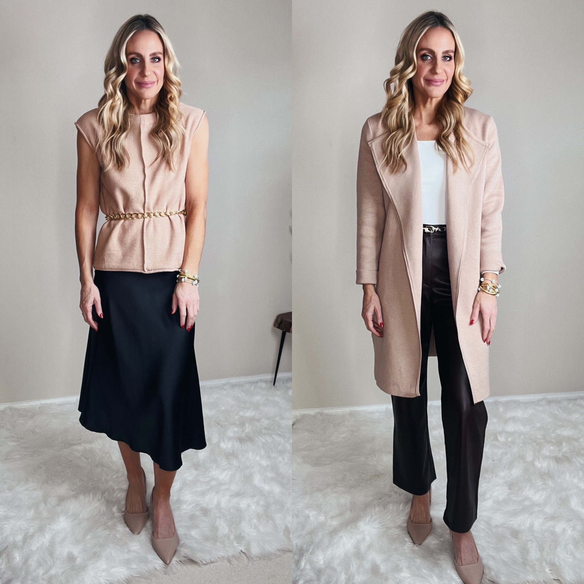 Affordable workwear. Amazon workwear. Work outfit idea. Cardigan sweater. Sweater best. Faux leather pants. Dressy workwear. Amazon finds. Amazon clothes  

#LTKworkwear #LTKMostLoved #LTKfindsunder100