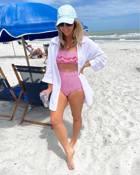 Amazon fashion amazon finds high rise bikini size medium swimsuit bathing suit tummy control swimsuit beach outfit vacation cruise 

#LTKunder50 #LTKswim