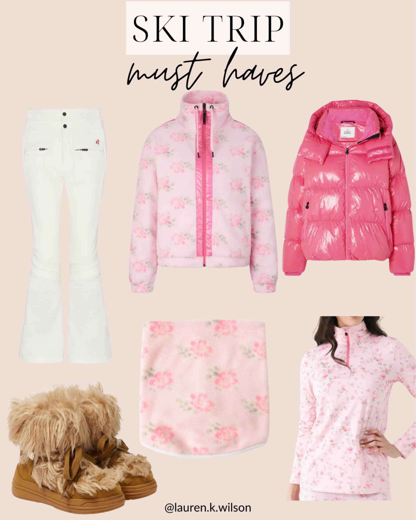 Ski trip, vacation; cold weather gear, love shack fancy, floral, puffer jacket, boots 

#LTKfindsunder50 #LTKfindsunder100 #LTKSeasonal