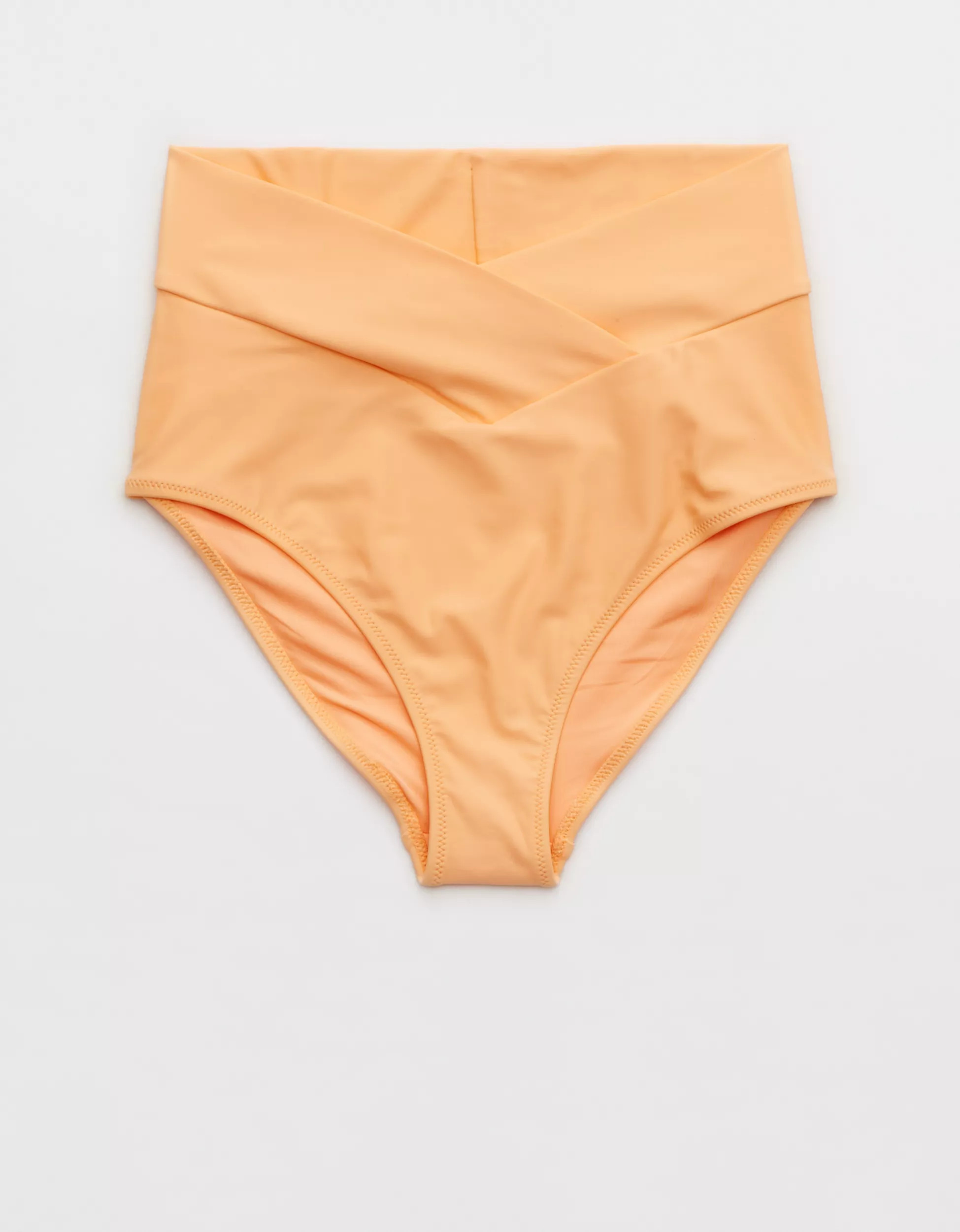 Aerie Crossover High Waisted Bikini Bottom | Aerie