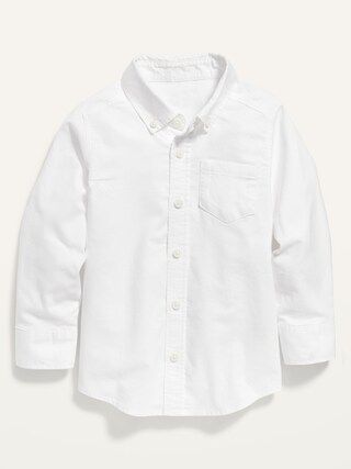Oxford Long-Sleeve Shirt for Toddler Boys | Old Navy (US)