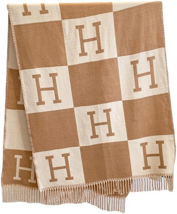 SYLALE Scarf For Women 1 Piece Of Women'S Autumn Winter Tassel Scarf Imitation Cashmere Brushed L... | Amazon (US)