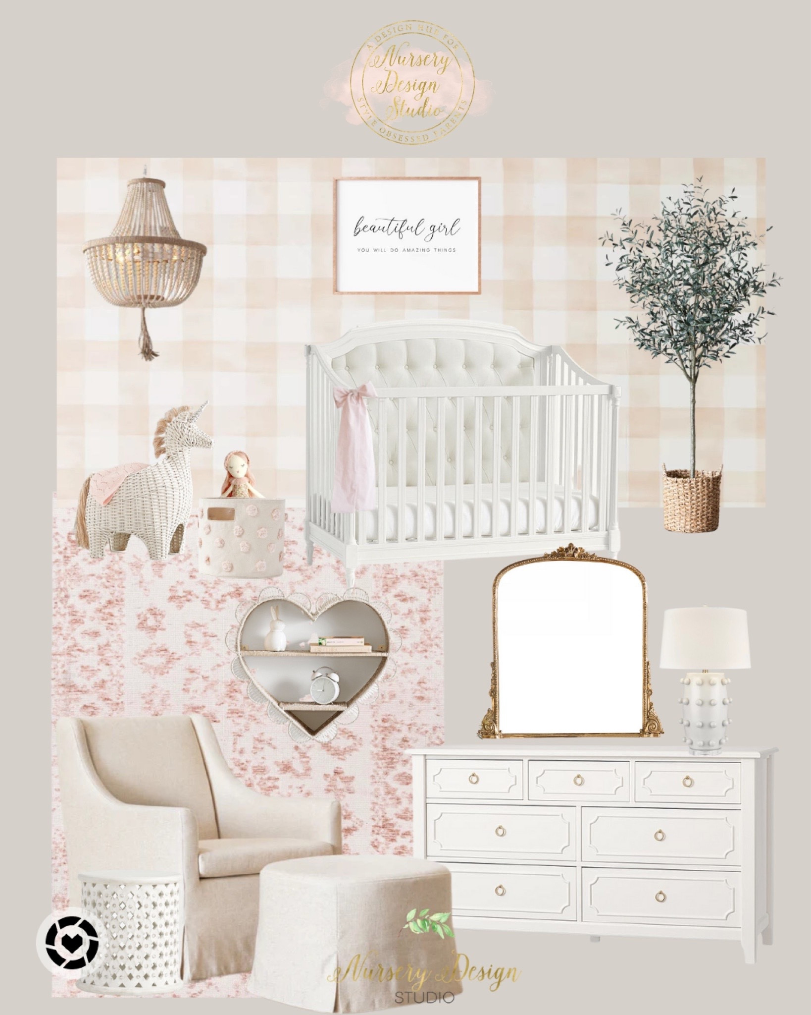 Baby girl’s nursery inspiration 💗

#LTKbaby #LTKbump #LTKhome