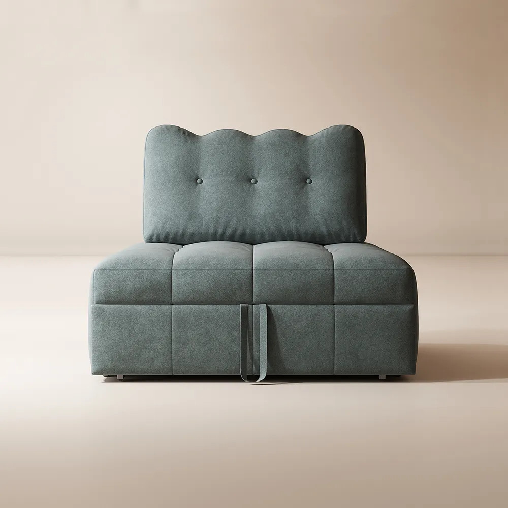 Alaric Pull-Out Single Seater Sofa Bed, 35" | Hernest