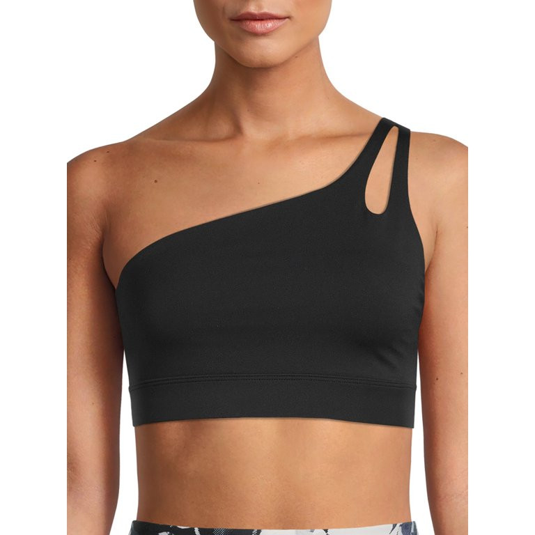Avia Women's One Shoulder Sports Bra | Walmart (US)