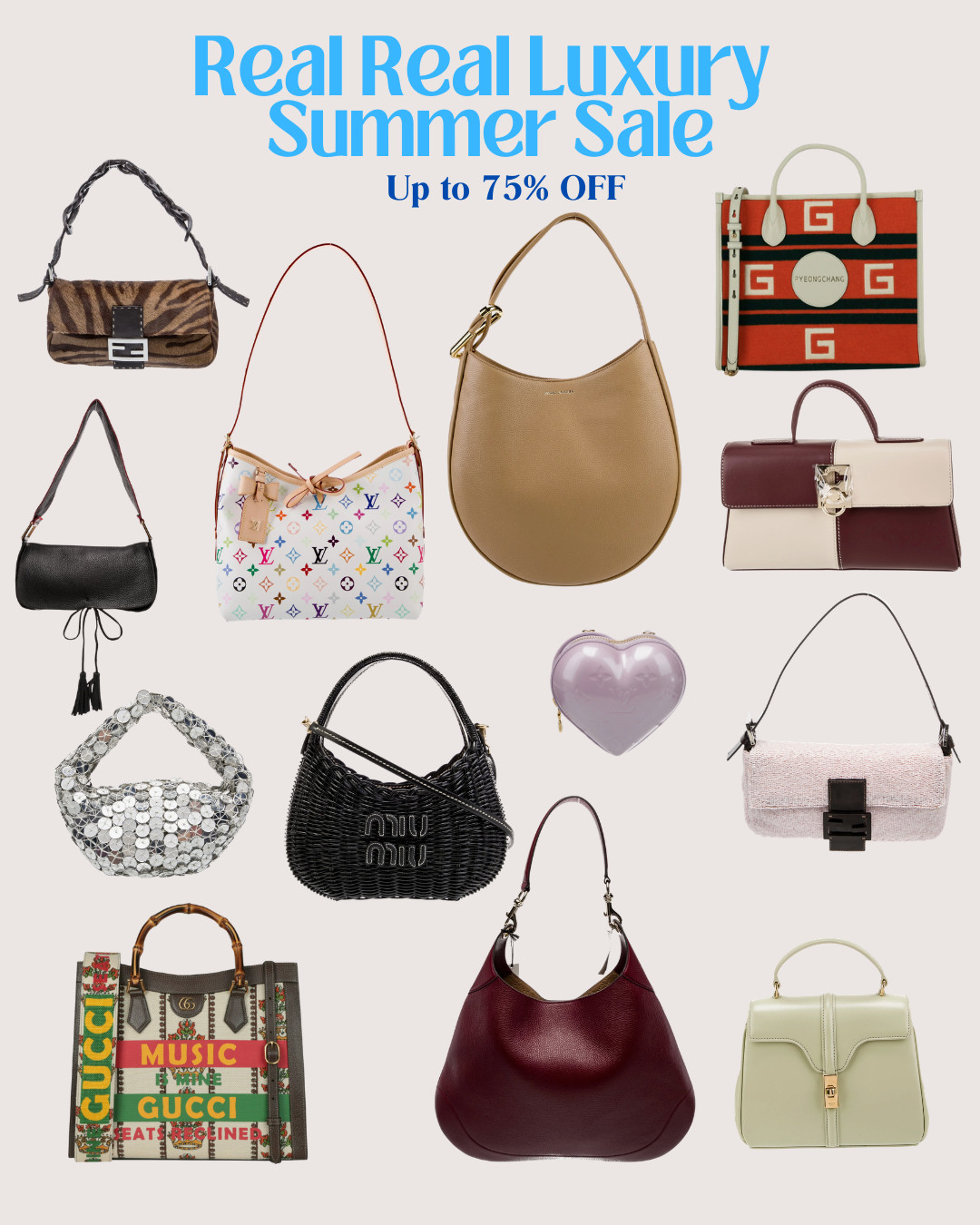 Luxury for less? Say less 🖤✨

The RealReal is serving designer finds up to 75% OFF right now—from iconic handbags to timeless investment pieces at prices that are almost too good. Think Chanel, Louis Vuitton, Prada, Gucci, Saint Laurent, and more.

Perfect if you’ve been wanting to elevate your wardrobe with luxury pieces without paying full price 👀

Shop my favourite luxury bag finds on sale ↓


#LTKLuxury #LTKBags #LTKPurses 

 #LTKcanada #LTKsummer #LTKsale