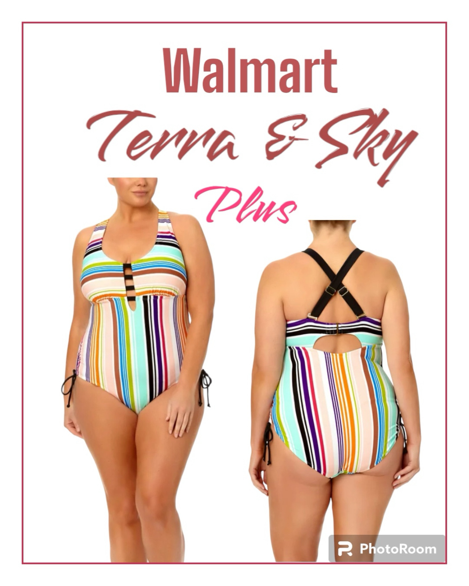 Walmart plus size swim suit. 

#walmart
#swimplus

#LTKplussize #LTKswim #LTKfindsunder50
