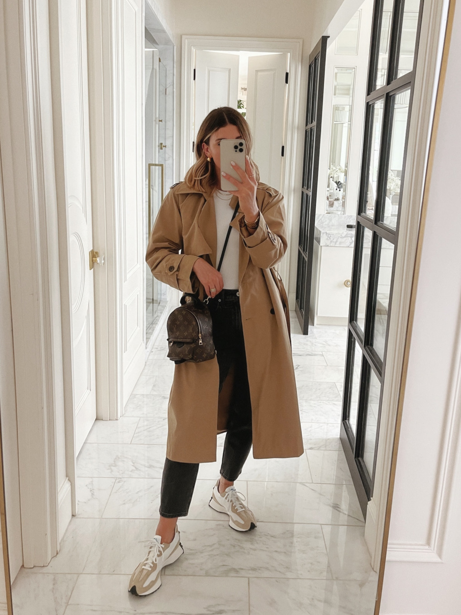Women's Oversized Nylon Trench Coat curated on LTK