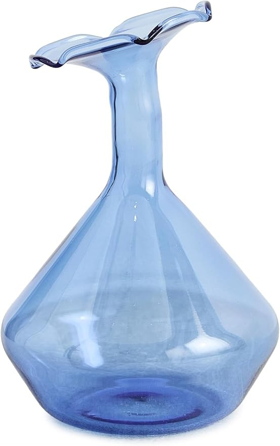 Women's Curved Neck Colored Glass Vases | Amazon (US)