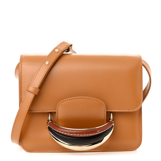Calfskin Kattie Shoulder Bag Autumnal Brown | FASHIONPHILE (US)
