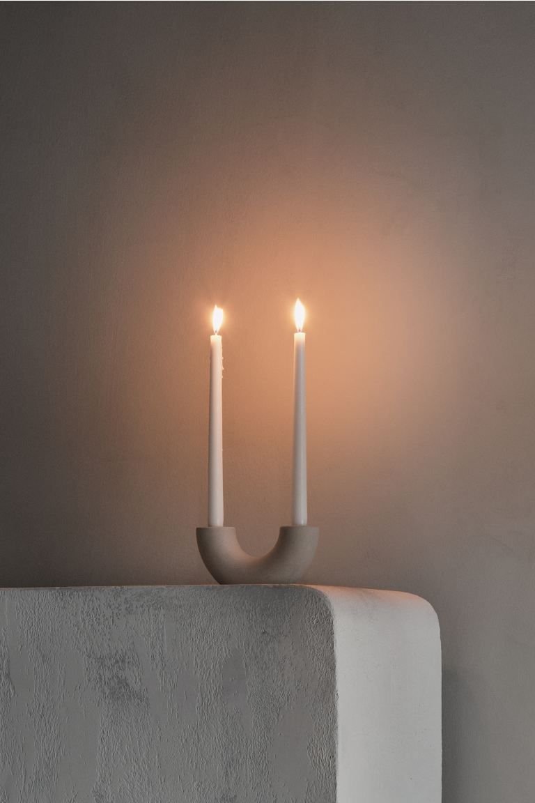 Ceramic candlestick | H&M (UK, MY, IN, SG, PH, TW, HK)
