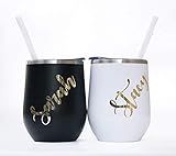 Wine Tumbler - Personalized Custom Bridesmaid Tumbler - Bridesmaid Proposal Gift - Insulated Bridal  | Amazon (US)