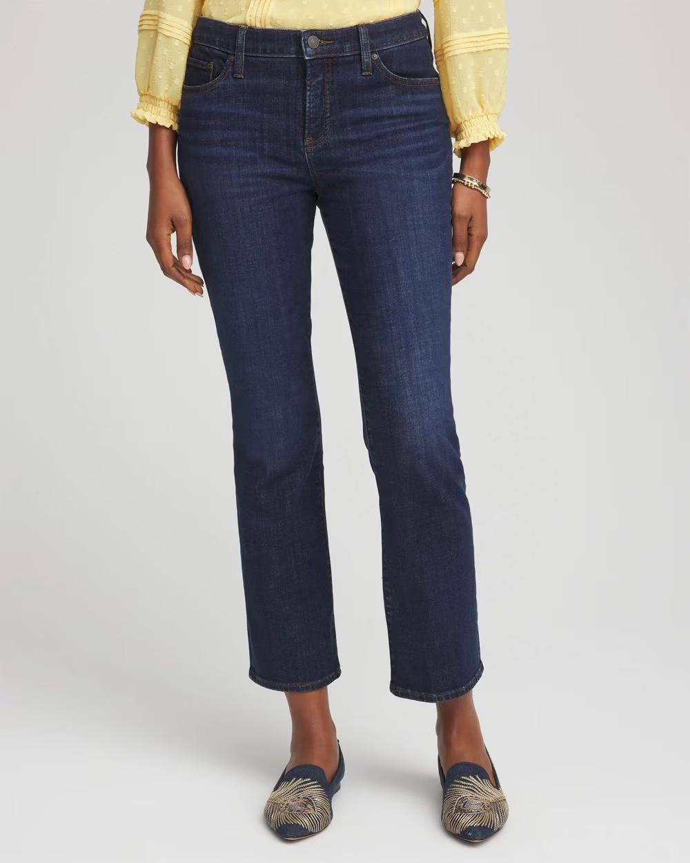 Girlfriend Cropped Flared Jeans | Chico's