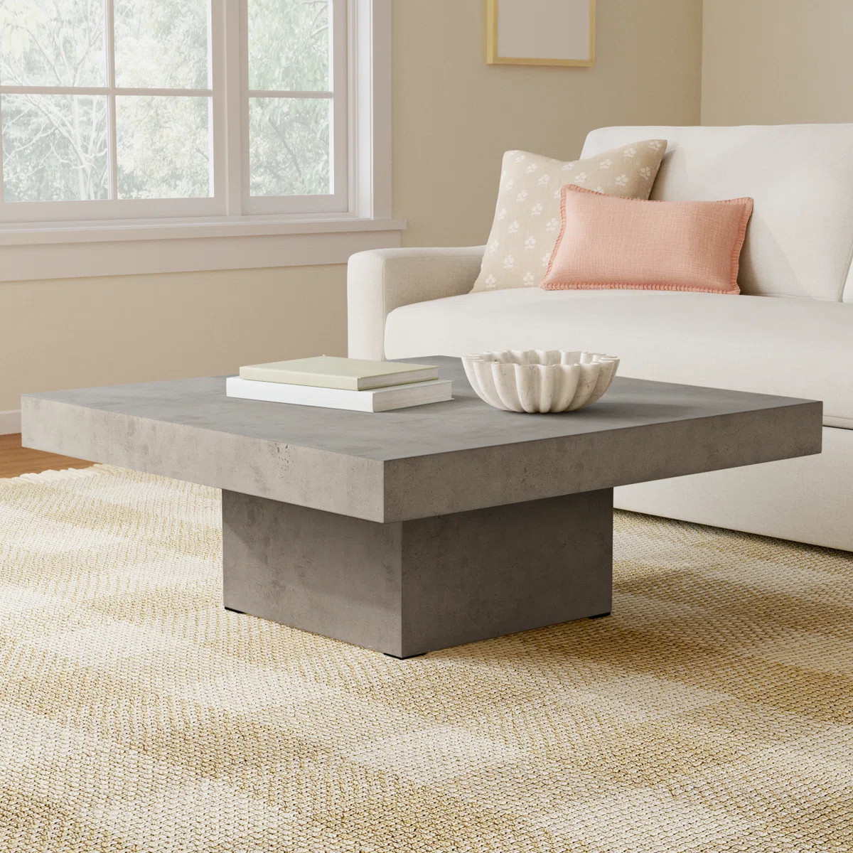 Kareen 43" Square Coffee Table | Wayfair North America