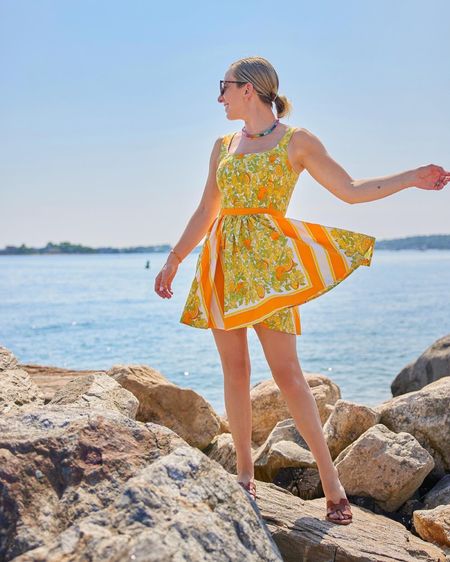 🍋🍋🍋 love this lemon dress giving Amalfi vibes 

#LTKSeasonal