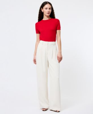 French Connection Women's Harrie Wide Leg Suiting Pants - Macy's | Macy's