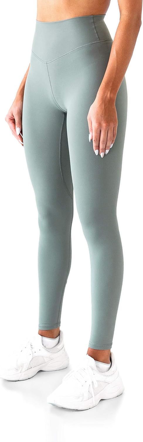 Kamo Fitness High Waisted Yoga Pants 25" Inseam Ellyn Leggings Butt Lifting Tie Dye Soft Workout Tig | Amazon (US)