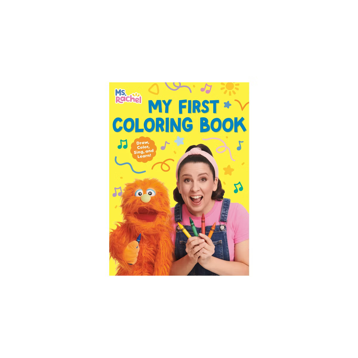 My First Coloring Book - by Ms. Rachel (Paperback) | Target