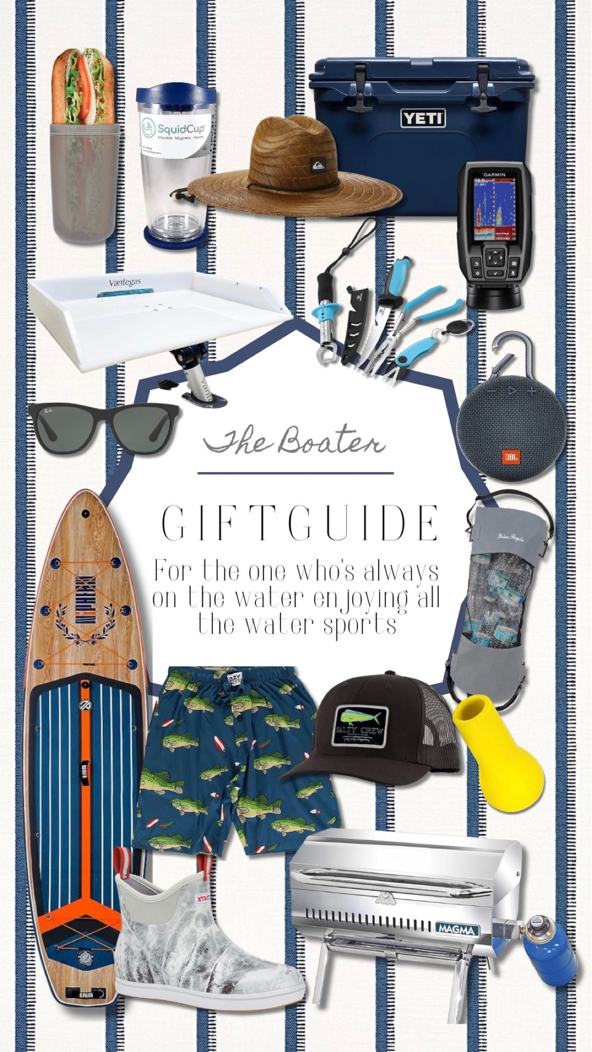 Gift guide for the boater 

#LTKHoliday #LTKGiftGuide #LTKmens