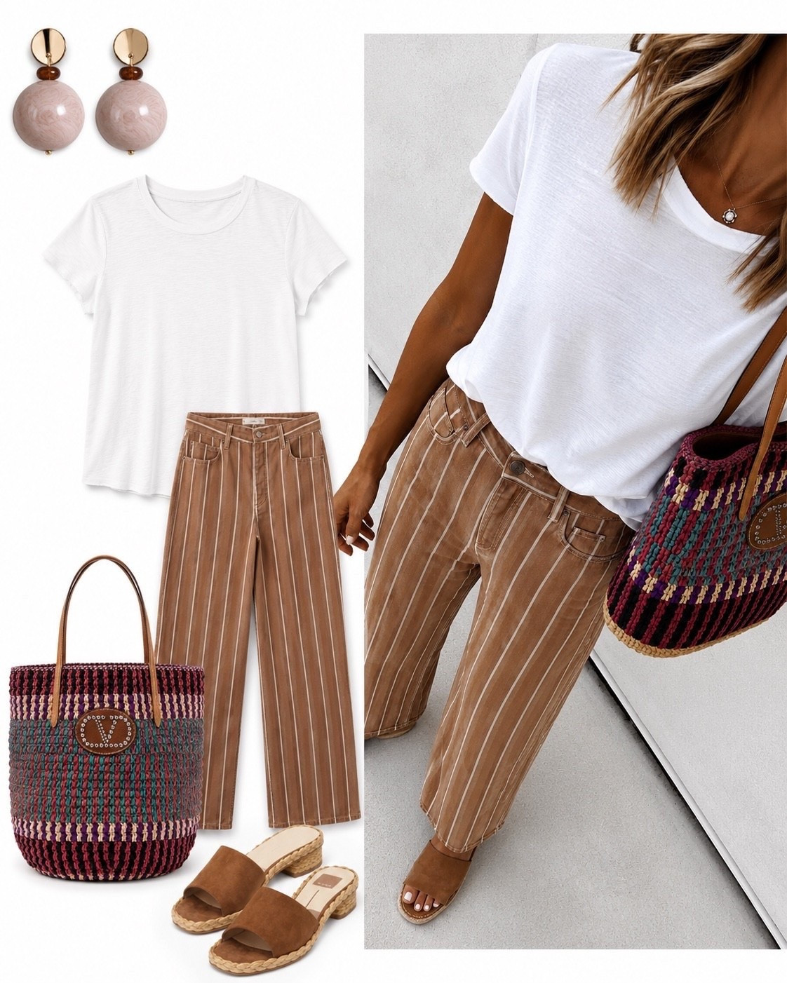Striped jeans - top sold item from last week