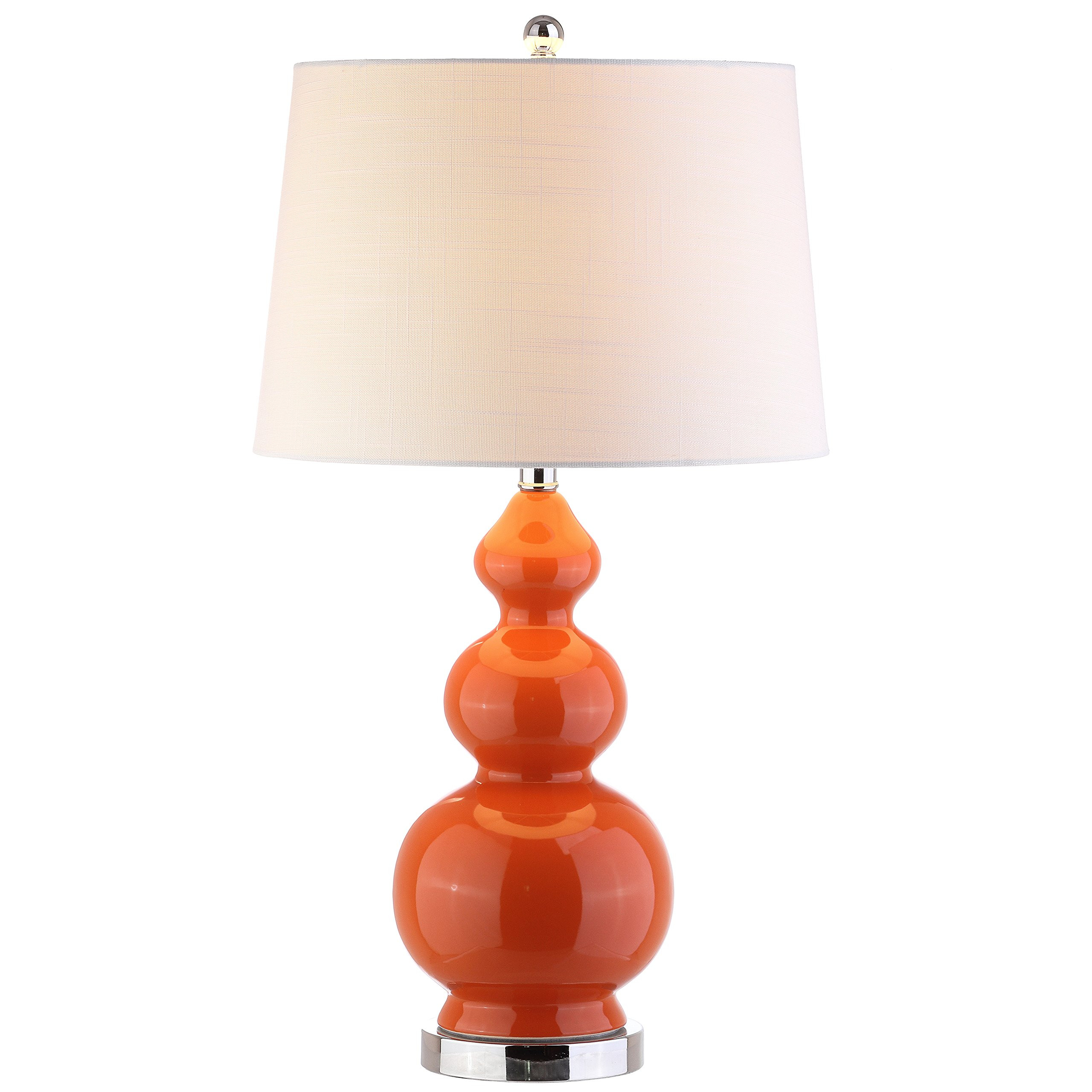 JONATHAN Y JYL4023A Bowen 27.5" Ceramic LED Table Lamp Contemporary Transitional Bedside Desk Nig... | Amazon (US)