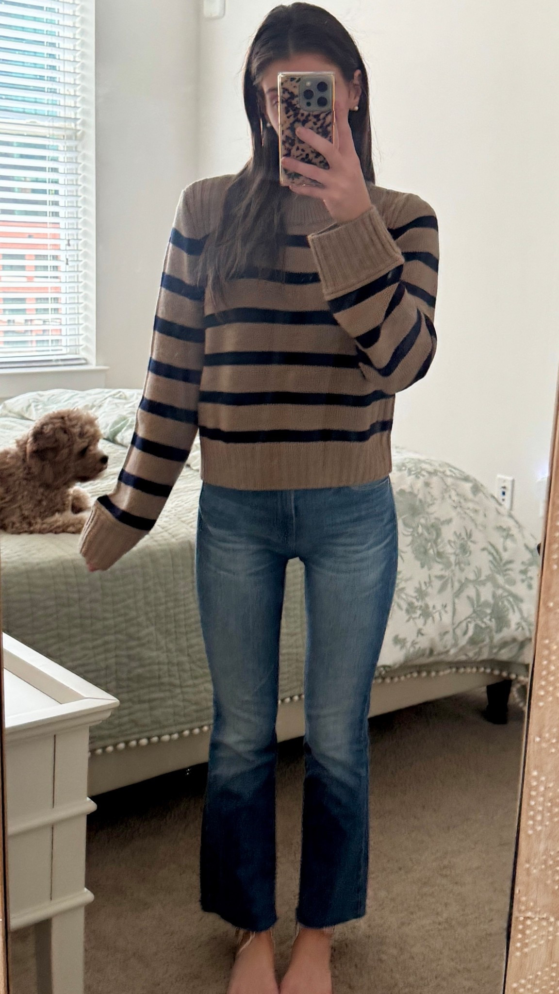 a comfy cozy fall outfit for a wfh day 🍂

loving how soft and warm but adorable this La Ligne sweater is! & don’t get me started on these AG jeans - they’re quickly becoming my go-to jeans this year! AND THEY ARE ON SALE

#LTKSeasonal #LTKSaleAlert #LTKWorkwear