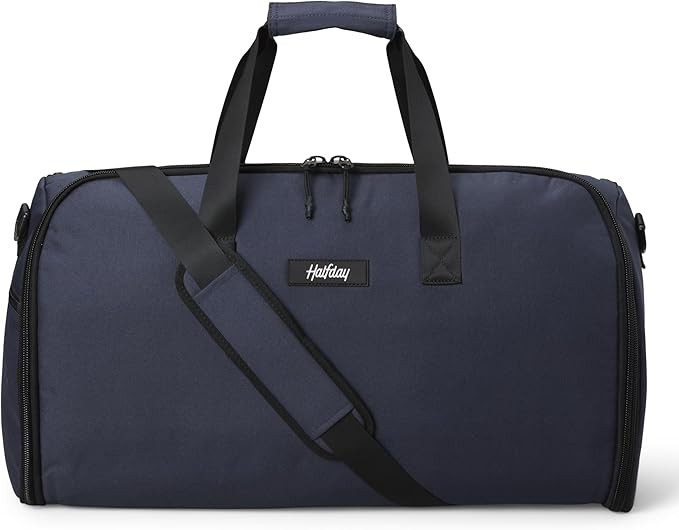 Halfday Convertible 2-in-1 Garment Duffel Weekender Bag 45L | Wrinkle-Free Travel, Hanging Suit C... | Amazon (US)