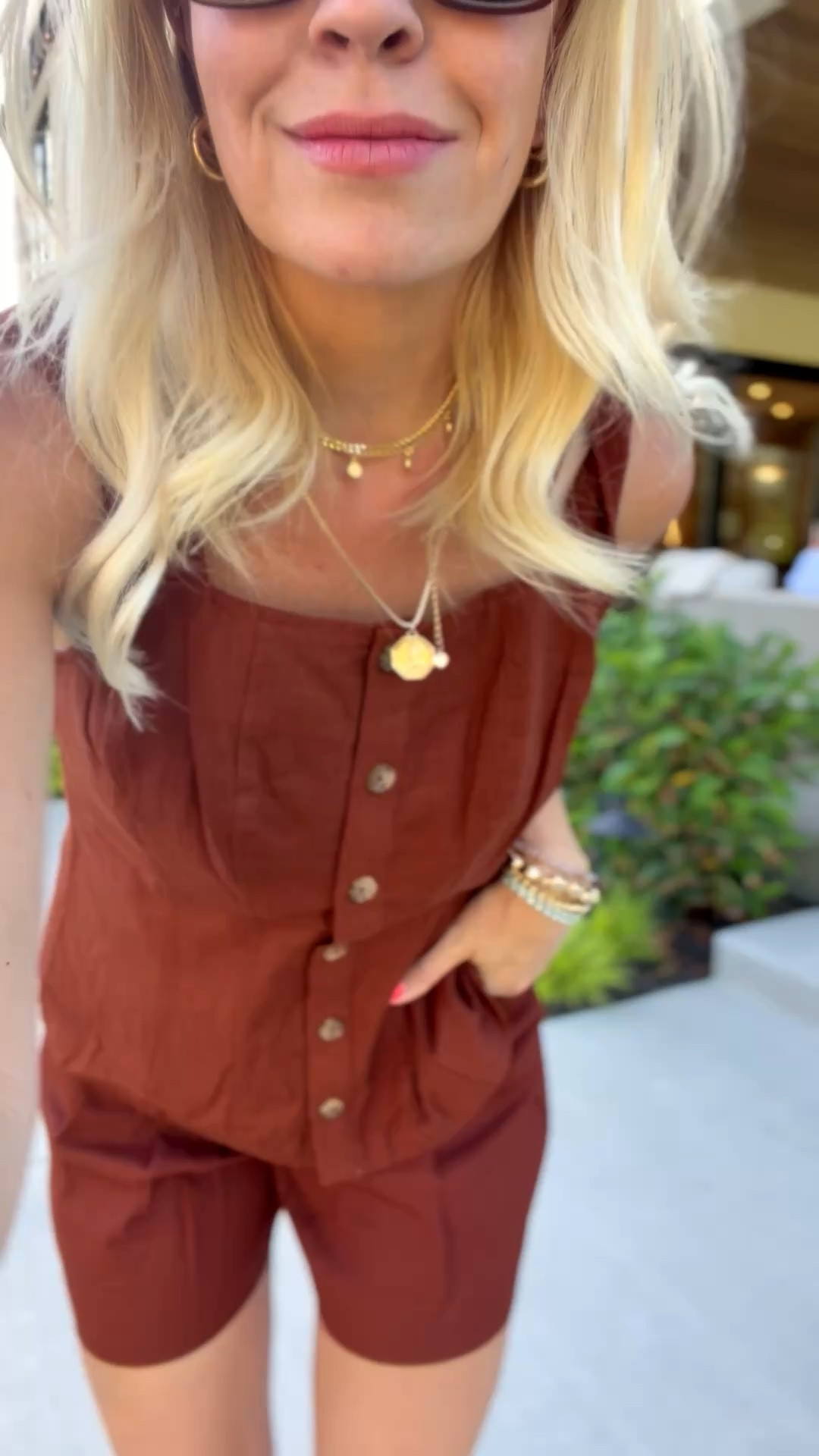 Wearing a size small!