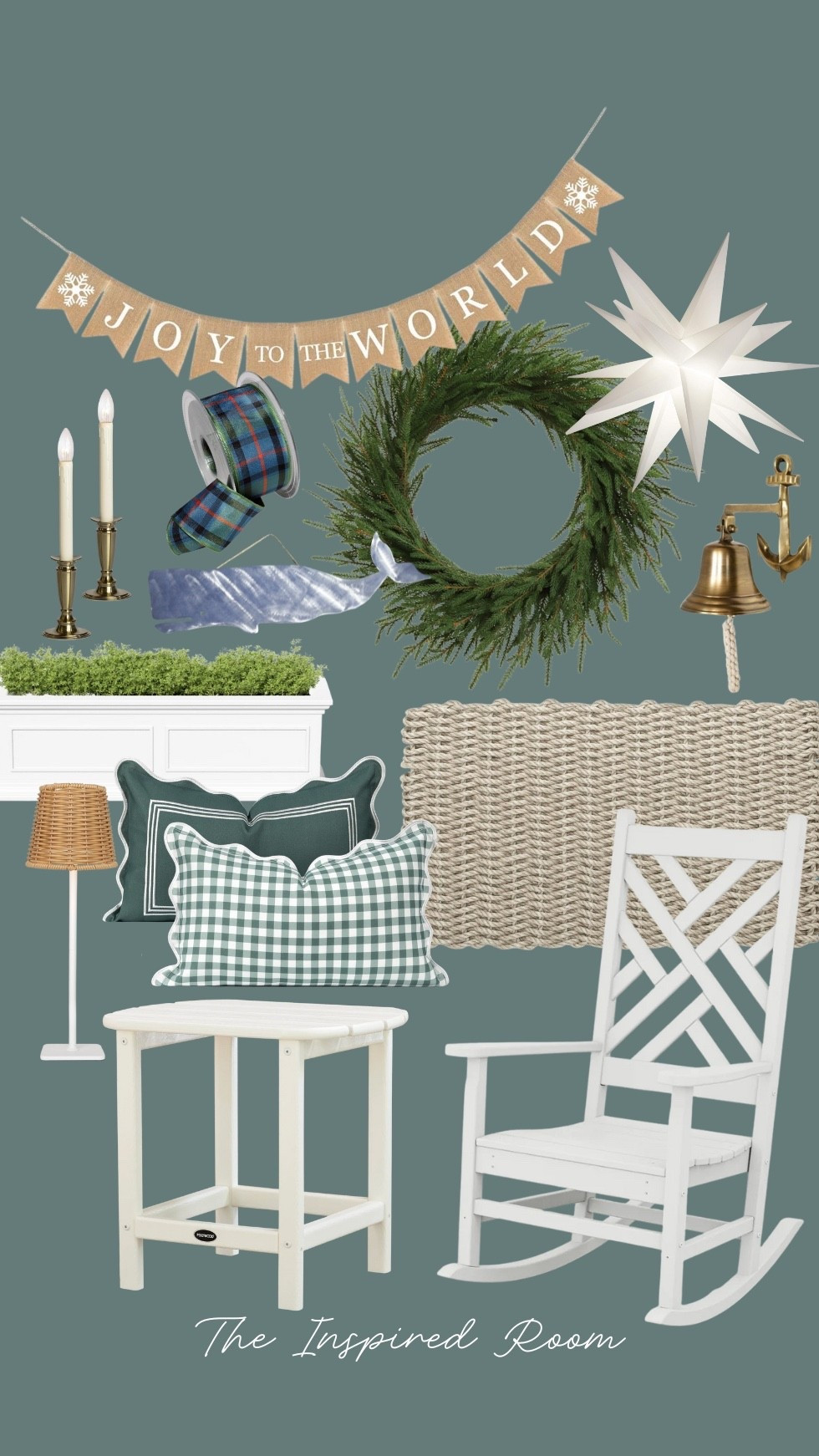 Coastal Christmas porch sources 

#LTKHoliday #LTKSaleAlert #LTKHome