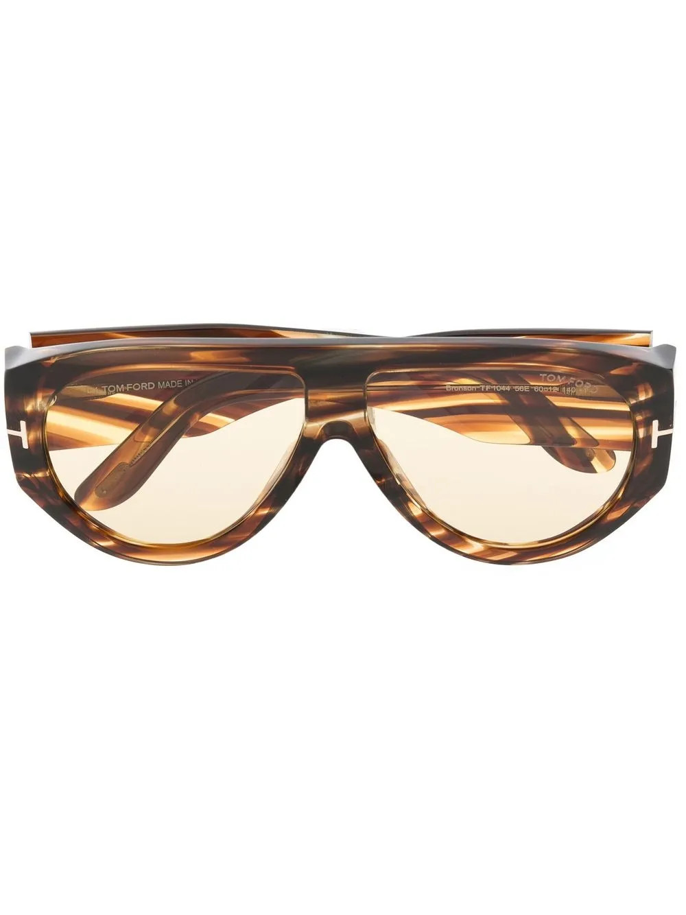 TOM FORD Eyewear tortoiseshell-effect Sunglasses  | Brown | FARFETCH | Farfetch Global