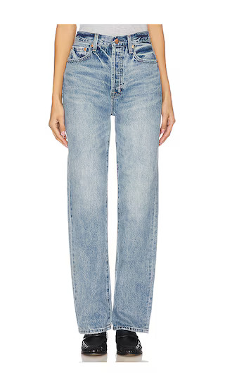 Cassie High Rise Straight in Bramble | Revolve Clothing (Global)