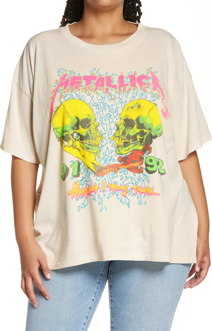 Daydreamer Metallica Wherever I May Roam Graphic Cotton Tee | Nordstrom | Nordstrom