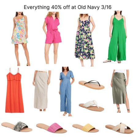 early Cyber sale at Old Navy. 40% off EVERYTHING!! Discount applied at checkout  gorgeous Easter/Spring/Summer options🌸🌼

#LTKfindsunder50 #LTKsalealert #LTKstyletip